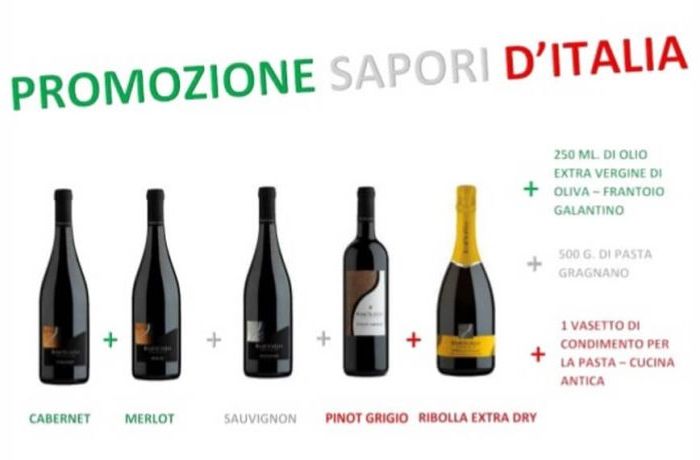 Straordinaria Promozione dedicata ai Sapori d’Italia