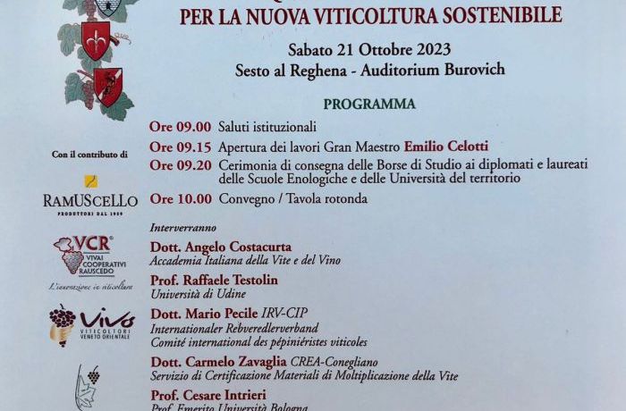 Cantina Ramuscello - confraternita della Vite e del Vino