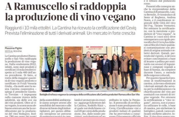 Vegan Wine - Cantina Ramuscello