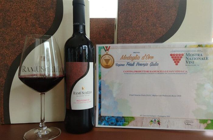 Refosco D.P.R. - Medaglia d’Oro 75° Mostra Nazionale dei Vini di Pramaggiore